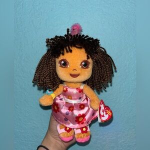 Ty Beanie 2010 Dora The Explorer Plush Doll